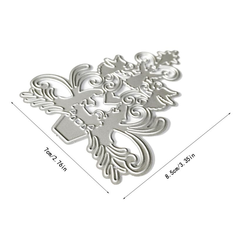 Alfabet bokstäver metall skära stansar stencil scrapbooking diy album stämpel papper kort prägling dekor hantverk