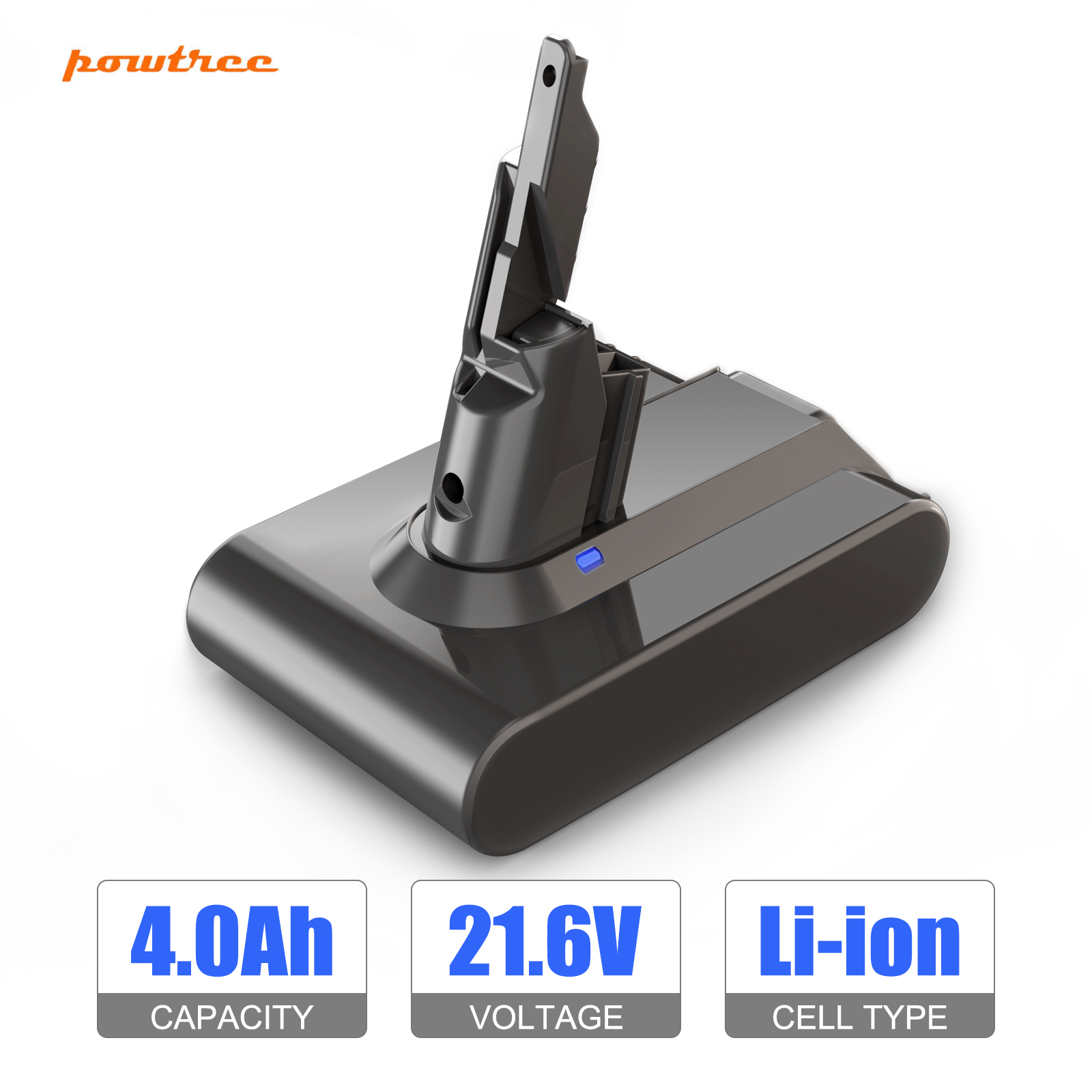Battool – batterie Rechargeable au lithium pour Dyson V7, 21.6V, 6000mAh/4000mAh, duveteux, Animal V7 Pro, 225403, 229687