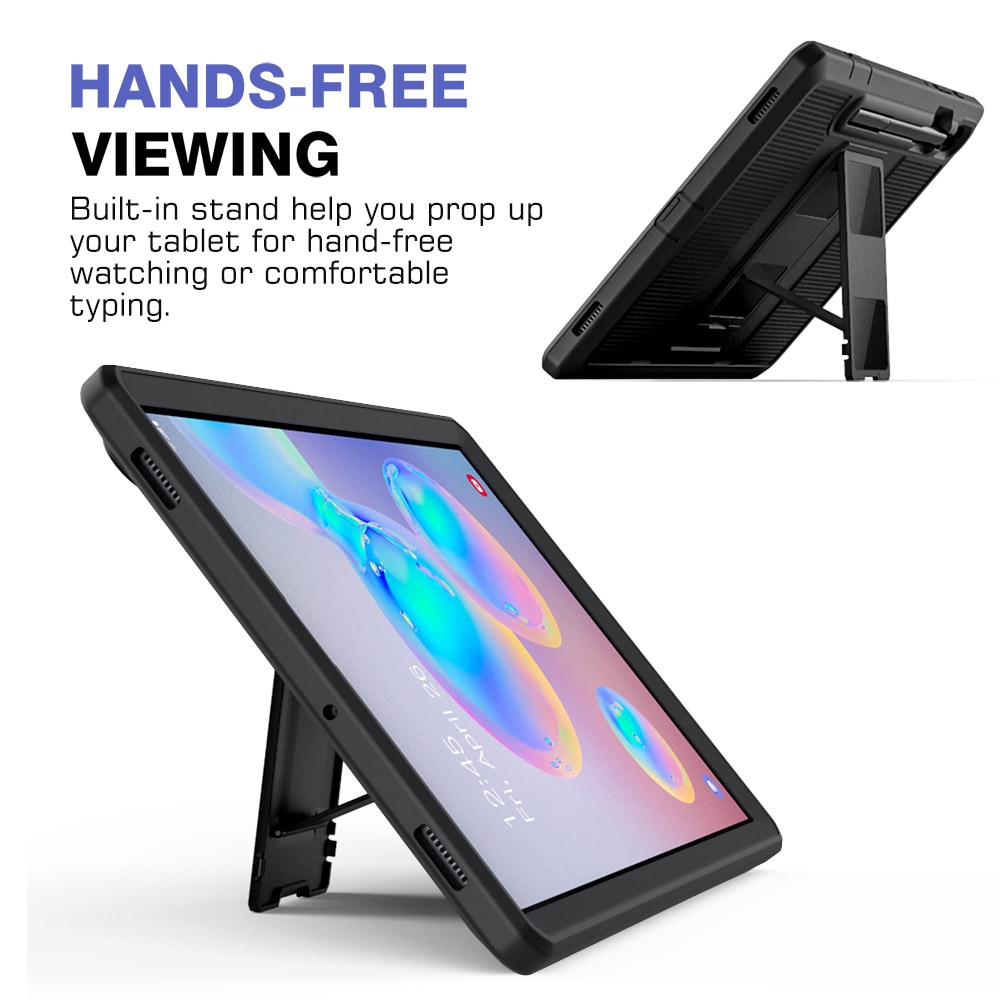 MoKo Case For Samsung Galaxy Tab S6 10.5 ,Heavy Duty Shockproof Full Body Rugged Hybrid Cover with Built-in Screen Protector
