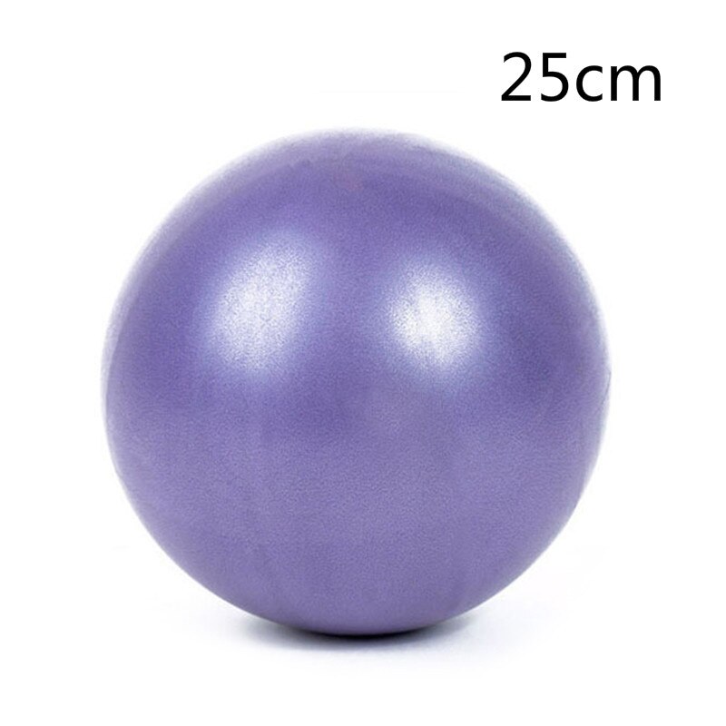 Yoga Ball GYM Balanced ball Fitness Massage Sport Workout Relieve Pain Massage Balls Training Tool 25cm 65cm Without pump: 01