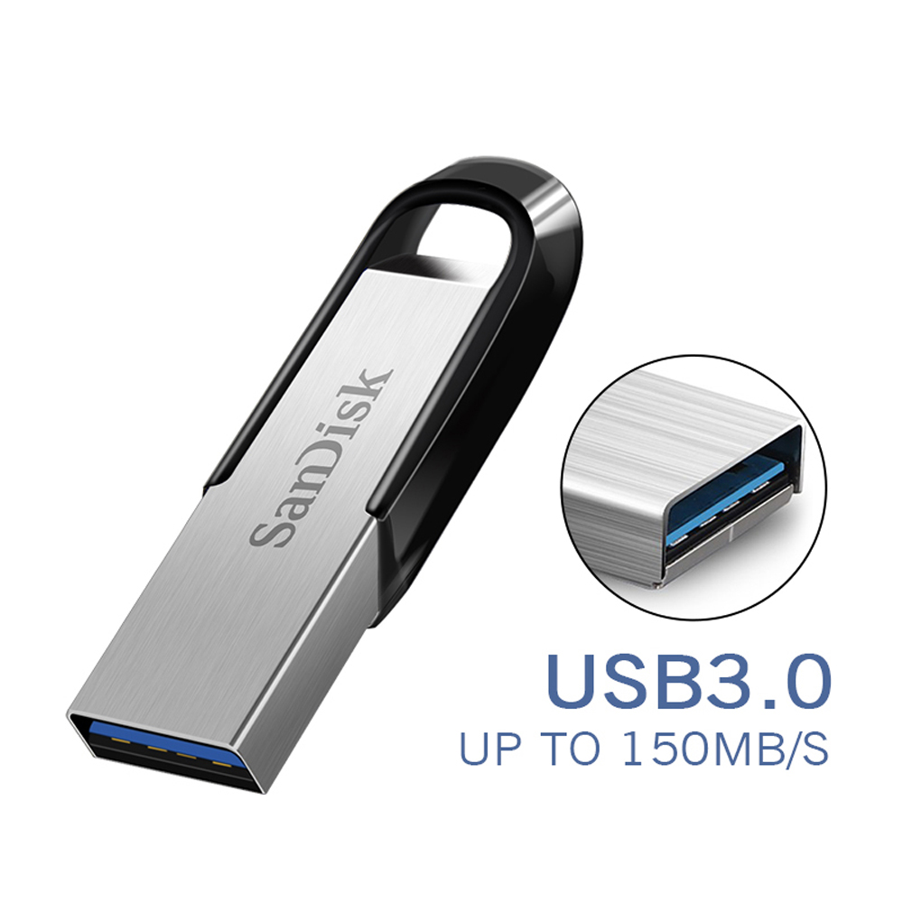 SANDISK Ultra Flair USB 3.0 Flash Drive Up To 150M/s Read 512G 256G 128G 64G mini Pen Drive high Speed USB 3.0 USB Stick 32G 16G
