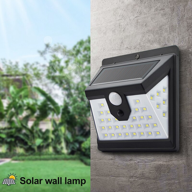 Solar Wandlamp Led Menselijk Lichaam Sensor Wandlamp Professionele IP65 Waterdichte Tuin Lamp Energiebesparende Milieuvriendelijke Wandlamp