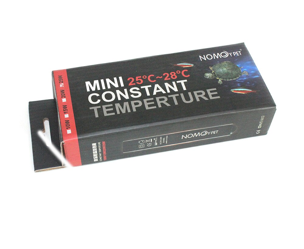 NuoNuoWell-Mini varilla de calefacción para acuario, termostato automático de 25-28 grados, calentador de temperatura, totalmente SUMERGIBLE