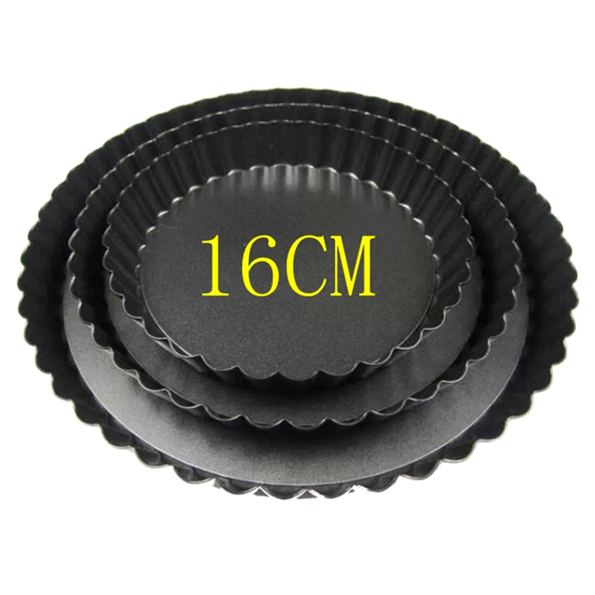 1PCS Non Stick Pie Cake Tart Removable Bottom Baking Pastry Mold Pan