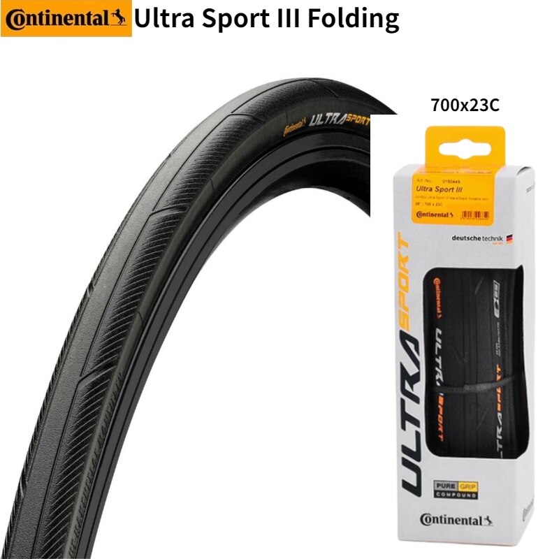 Continental Ultra sport Grand sport race /etrax Gatorskin tyre cycling race bicycle tyre Road Bike Tire Puncture proof tire: Ultra Fold 23C Box