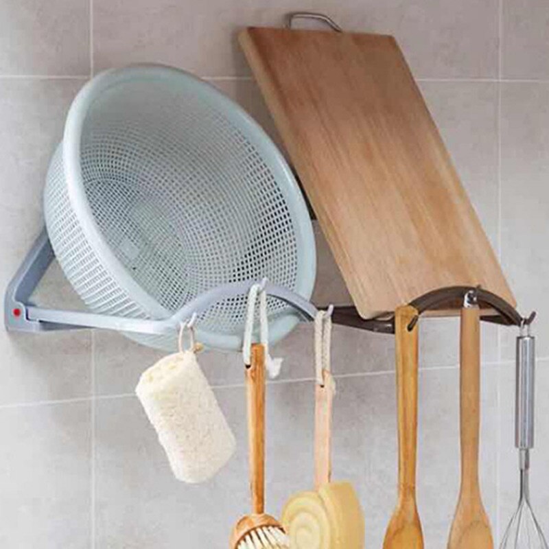 Bathroom Washbasin Rack Automatic Rebound Basin Rack with Suction Cup for Basin Hanging H99F