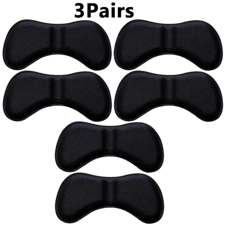 Heel Insoles Patch Pain Relief Anti-wear Cushion Pads Feet Care Heel Protector Adhesive Back Sticker Shoes Insert Insole: Brown
