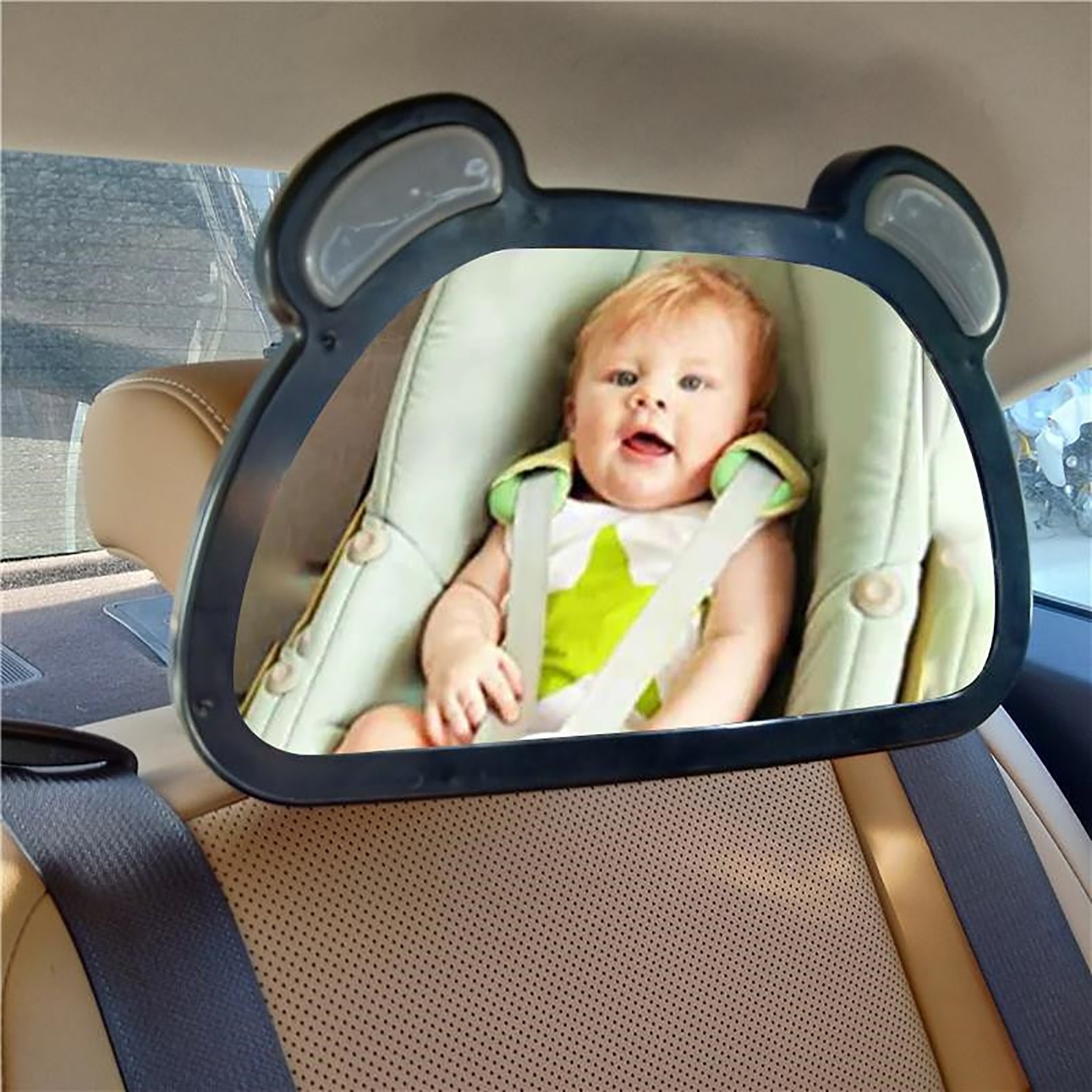 Baby Safety Seat Auxiliary Observation Rear-view Mirror Car Child Observation Rear-view Mirror Comprehensive Adjustable Checker