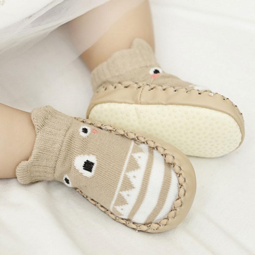 Baby Socks With Rubber Soles Infant Sock Newborn Autumn Winter Children Floor Socks Shoes Anti Slip Soft Sole Sock For 0-3 Years