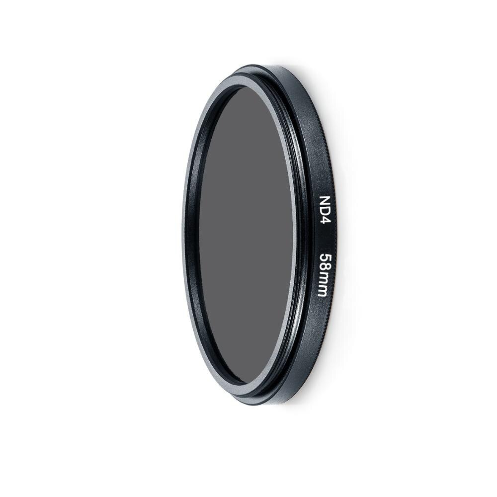 UV CPL FLD Ster ND2 ND4 ND8 Geleidelijke Kleur Filter Lens Hood Cap Cleaning Pen voor Panasonic Lumix DC FZ80 FZ82 FZ83 FZ85 Camera: ND4 Filter