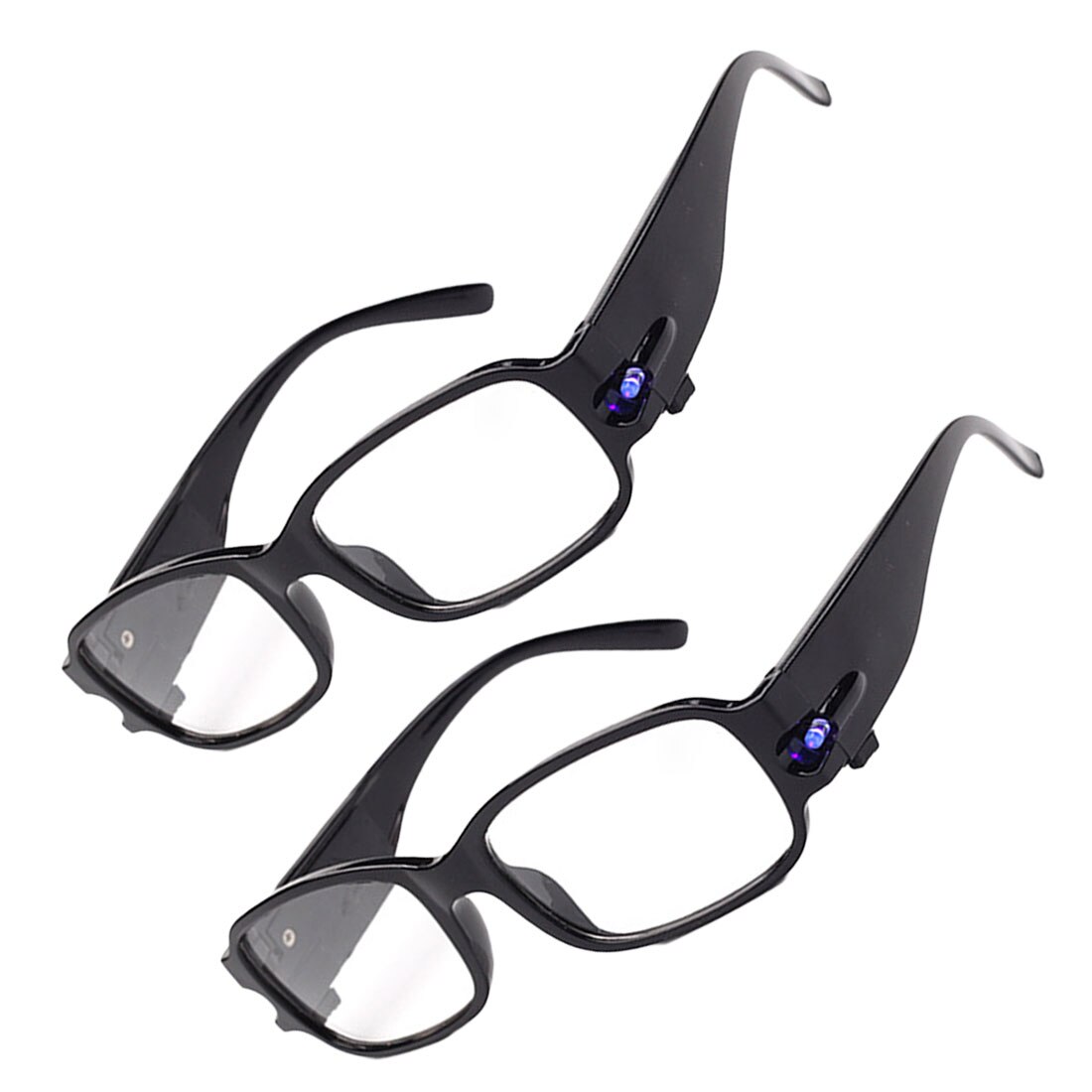 LED Reading Glasses Magnifying Eyewear Magnifier 100/ 350/ 400 Degree Vision Glasses for For The Aged Portable