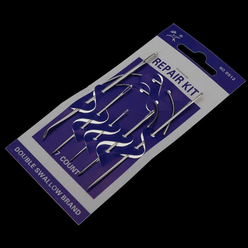 Beading Needle Tools for Jewelry Making DIY Hand stitches Sewing Needles DIY Embroidery Big Eyes Steel Needle: 7PCS 0512