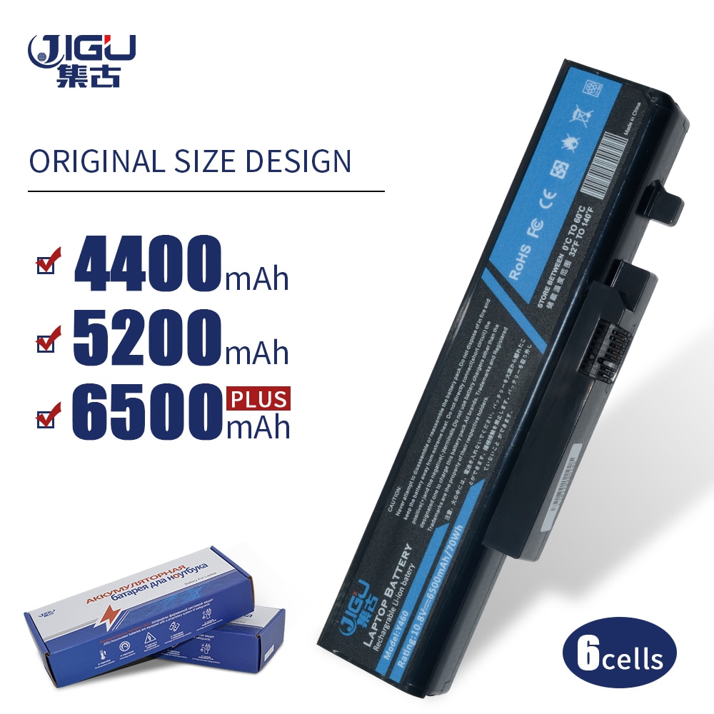 JIGU Laptop Battery L09N6D16 L09S6D16 L10L6Y01 L10L6Y01 L10N6Y01 L10S6Y01 For Lenovo IdeaPad B560 Y460 V560 Y560