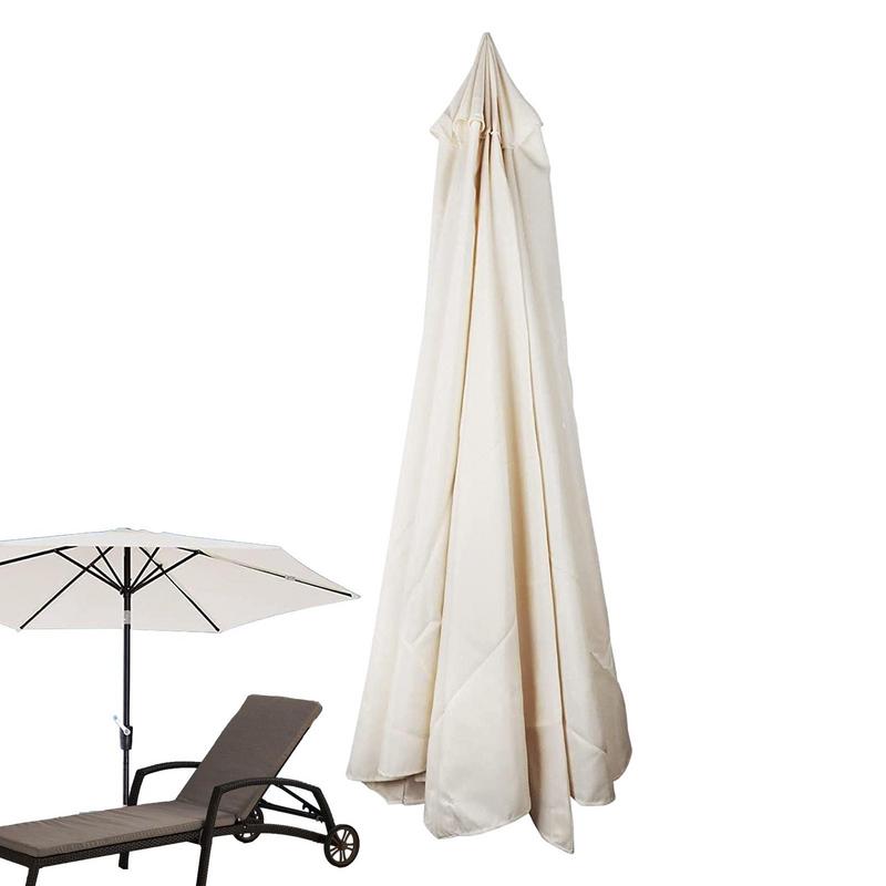 Tela de repuesto para sombrilla de Patio, toldo Hexagonal impermeable para playa, protección solar, accesorios desmontables