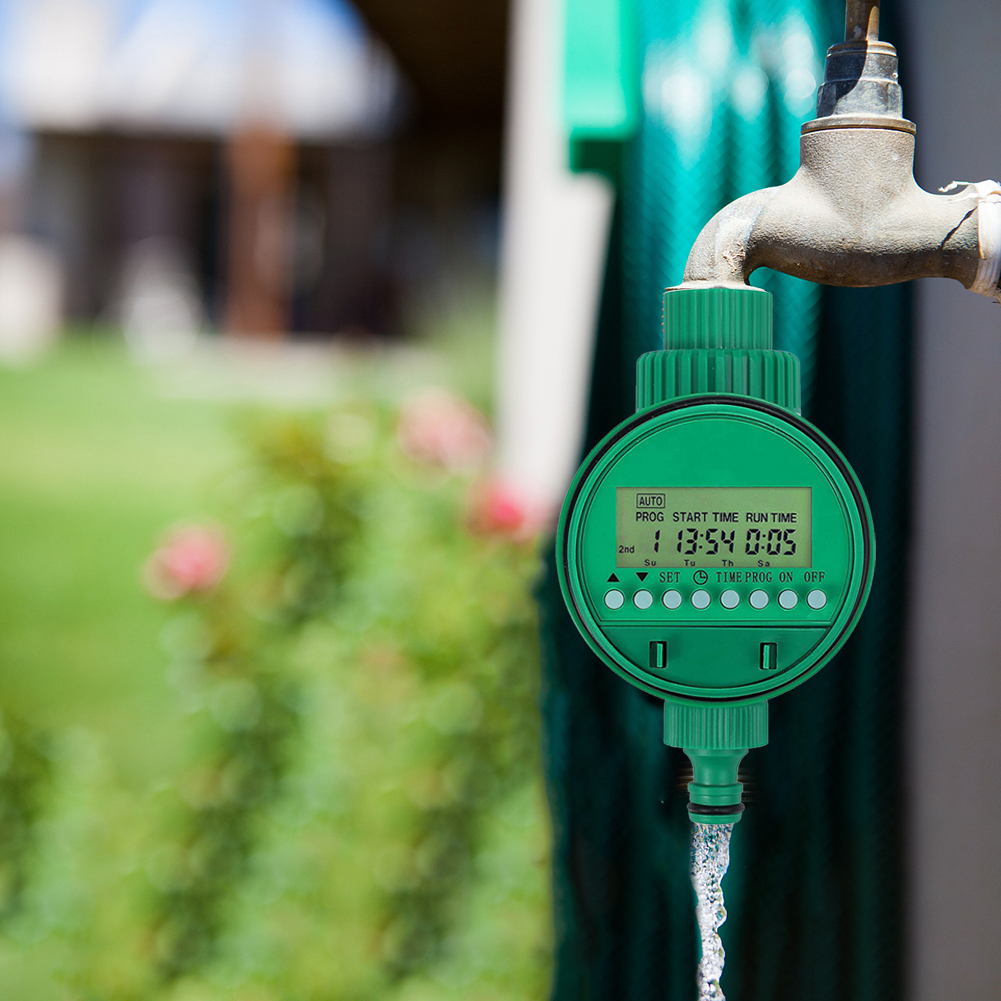 Automatic Irrigation Controller Intelligence Valve Watering Control Device Electronic Garden Watering Timer Lcd Display Device