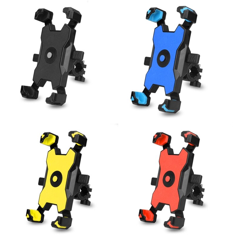 Anti-Shake Bike Handlebar Phone Mount 360° Rotation Bicycle Holder Stand Cradle