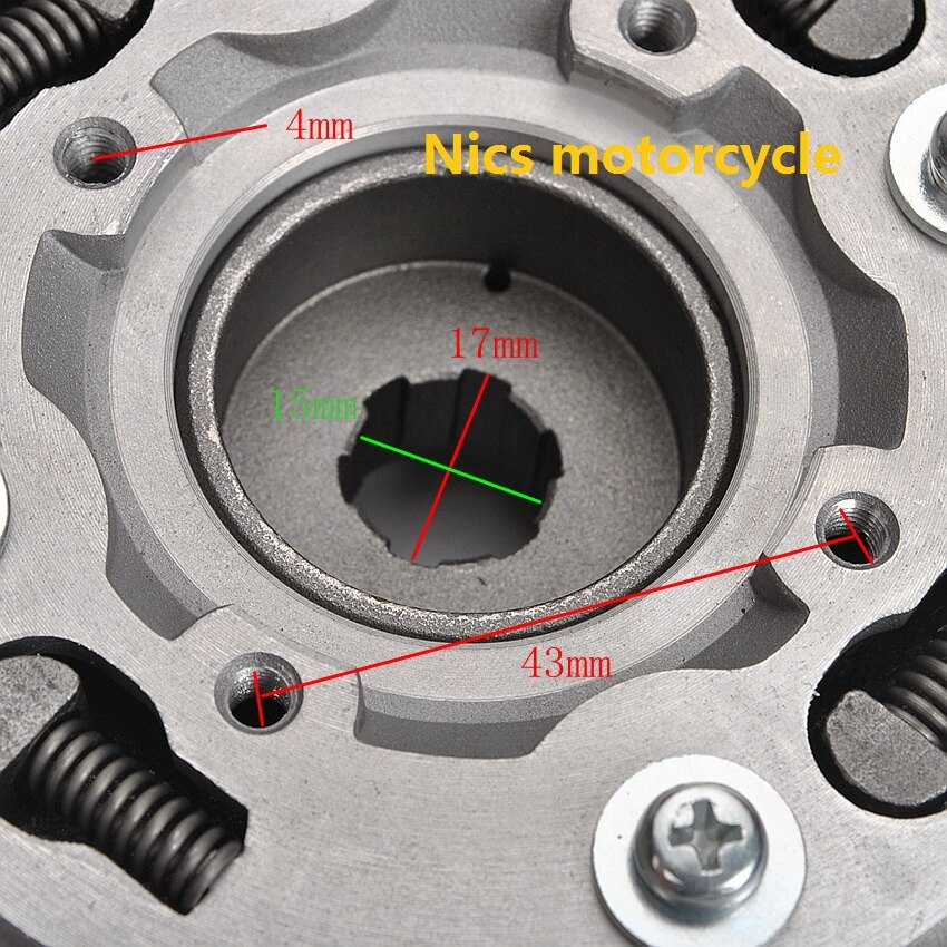 Complete Clutches automatic 70-125cc Dirt PIT Bike ATV Moped motorcycle