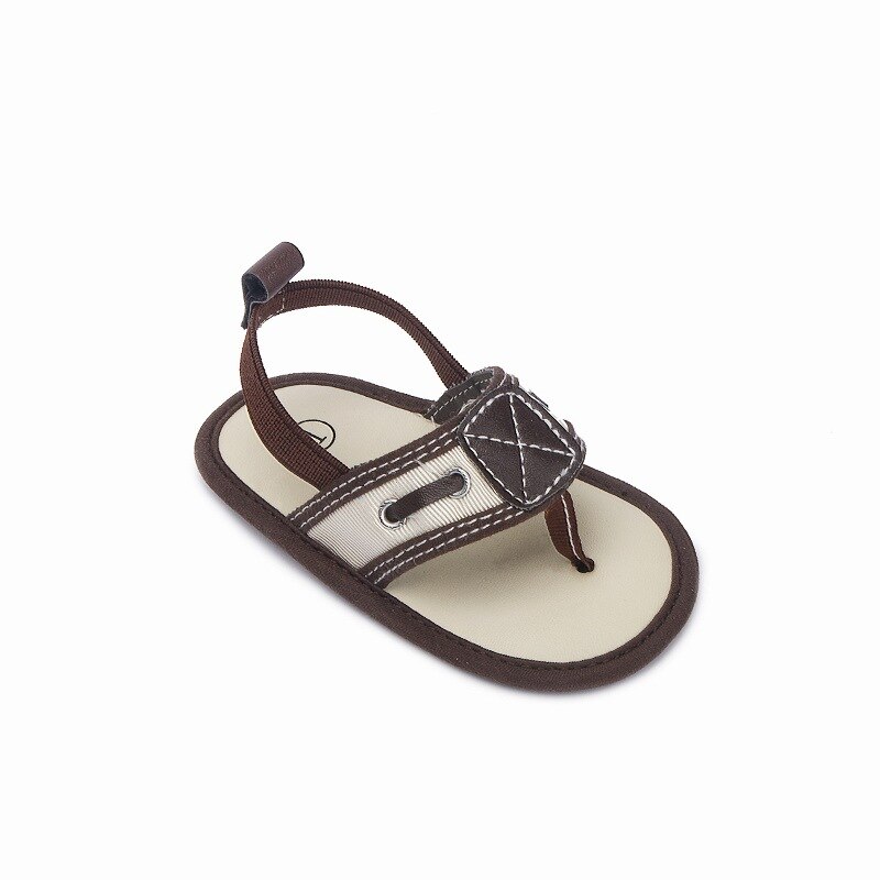 Excargo Zomer Schoenen Baby Sandalen Slippers Meisje Sumemr Zachte Kinderen Eerst Lopen Schoenen Anti Slipper Sandalen: coffee / 12cm