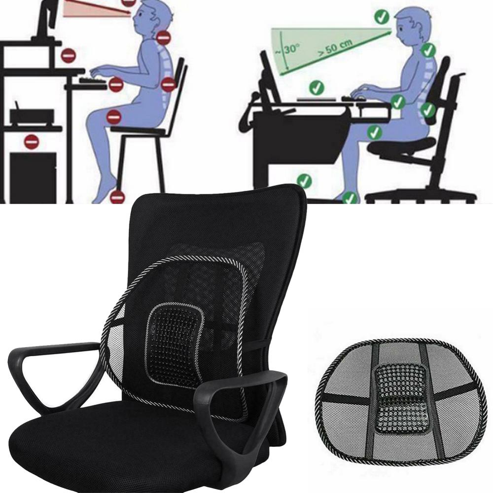 Soutien lombaire pour le dos, coussin pour Correction de la Posture de la colonne vertébrale, pour siège de voiture et camion, siège de bureau