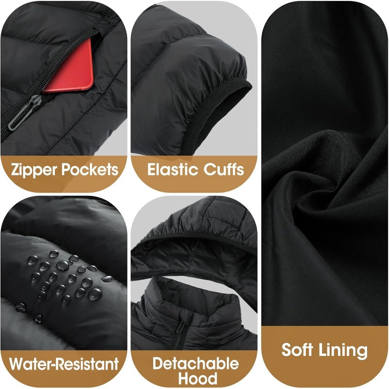 Verwarmd vest USB 9-zone verwarmd mouwloos jack Buitenverwarming Constante temperatuur Verwarming Verwarmd vest voor mannen en vrouwen M-4XL