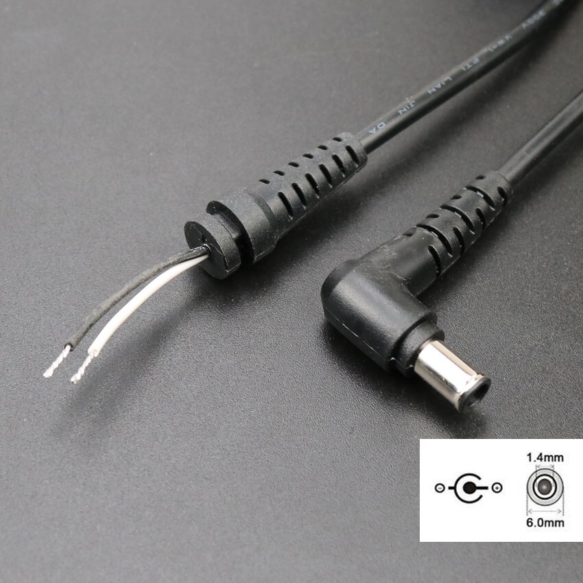 DC 6,5x4,4 6.0*4,4mm Netzteil Stecker Stecker DIY ladekabel für Sony Vaio Laptop Adapter ladegerät Kabel Energie kabel