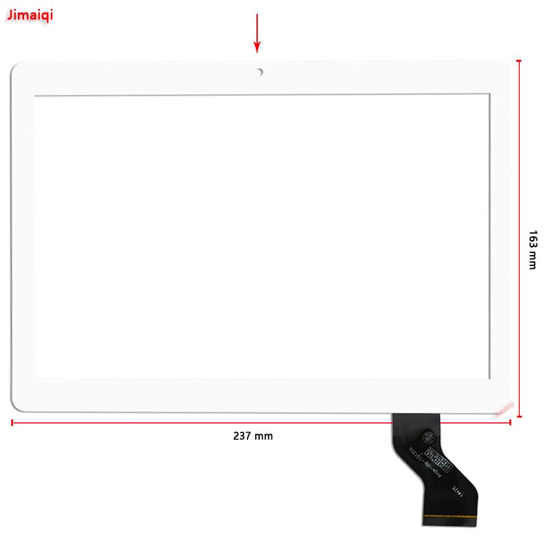 Tela capacitiva para tablet 10.1 &quot;, substituição de painel touch com sensor, phablet multitouch