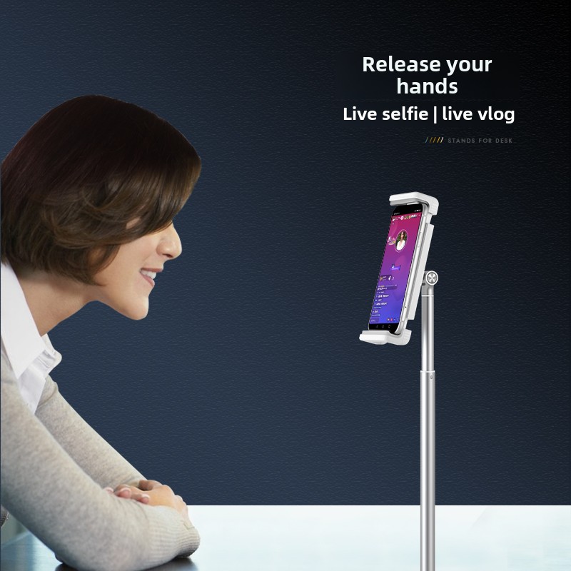 Sturdy Tablet Stand with Adjustable Viewing Angles - Ideal for Bedside, Desktop, and Kitchen Use