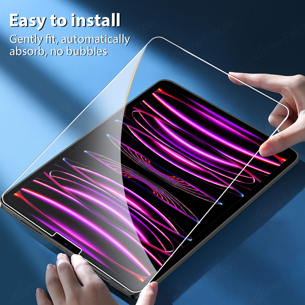 Vidrio templado para iPad 10. a 9 a generación A16 Pro 12,9 11 13 2025 Protector de pantalla para ipad Air 4 5 Mini 6 7 7 a 8 a 10,2 película