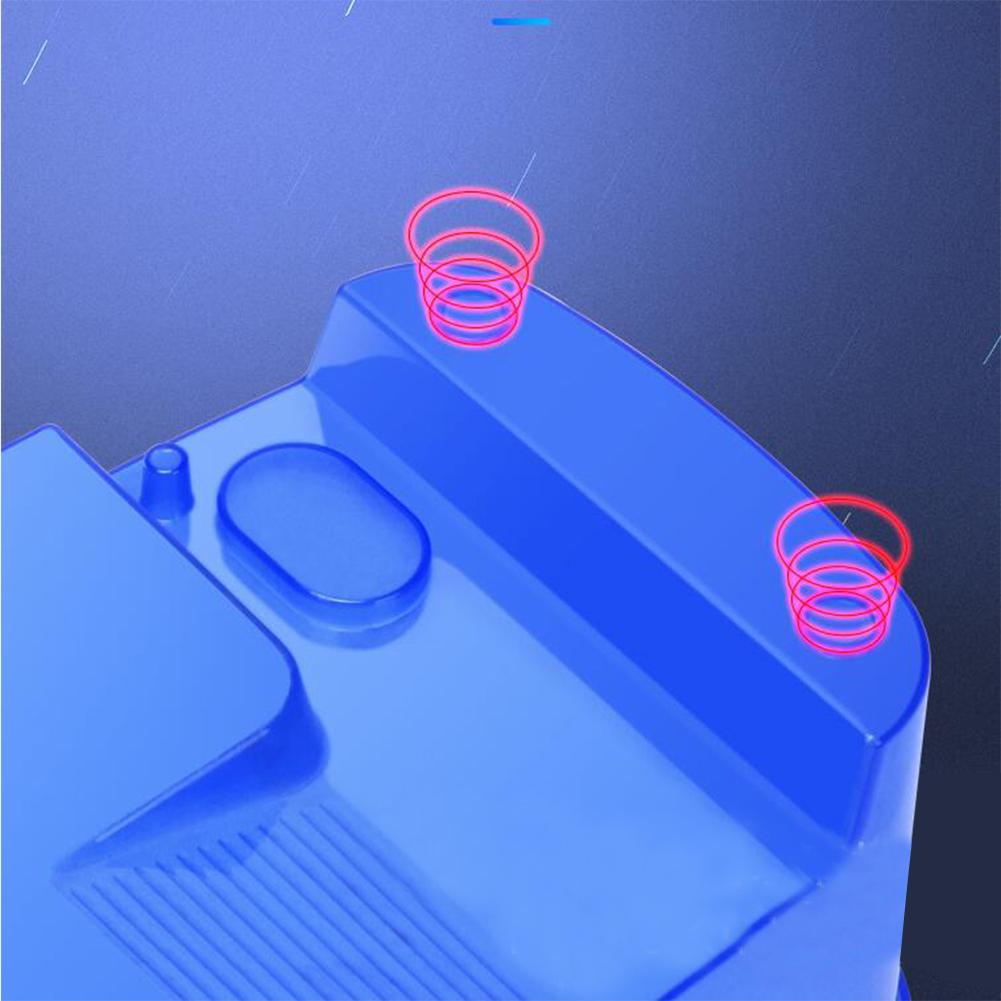 Aquarium Transparent Turtle Breeding Box Reptile Perched House With Drying Platform For Brazilian Tortoise Water Tank