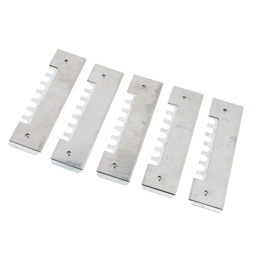 5 Pcs Stainless Steel Bee Hive Entrance Reducer, Durable and Never Rust.