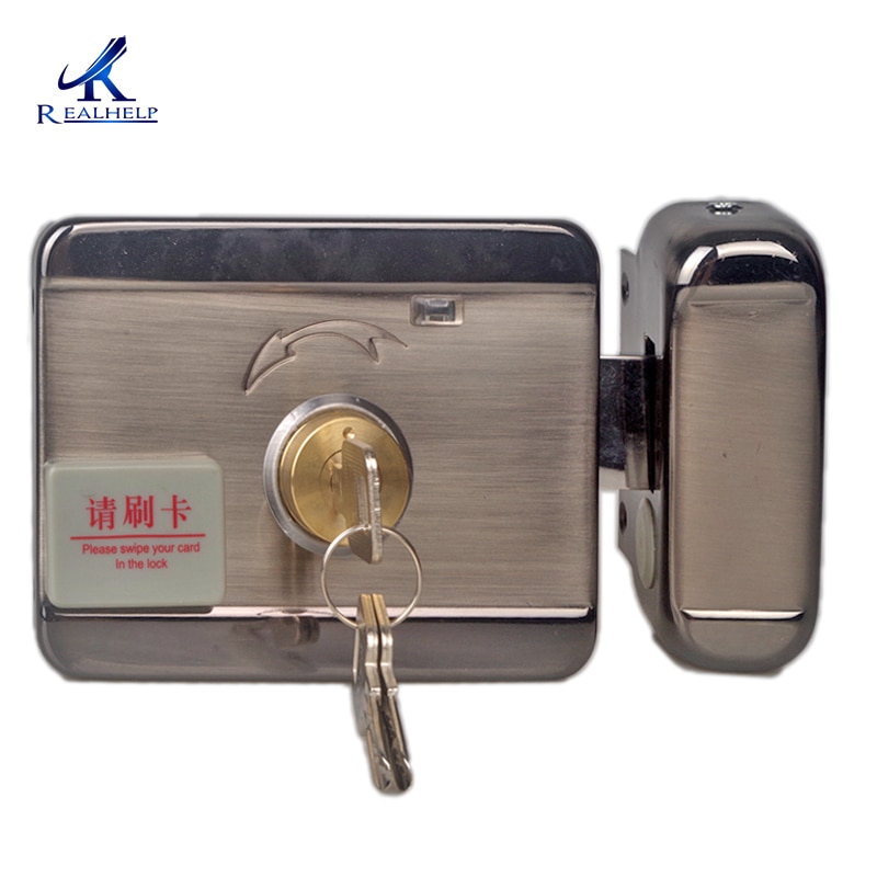 Electronic Lock Door Locks Electric lock Brushing and Magnetic Card Brushing Lock for Household Rental House Smart Lock