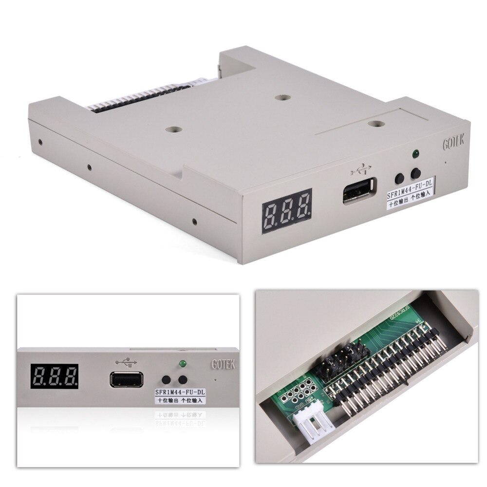 SFR1M44-FU-DL emulador de disquete USB 3,5 MB de 1,44 pulgadas para máquina de bordado