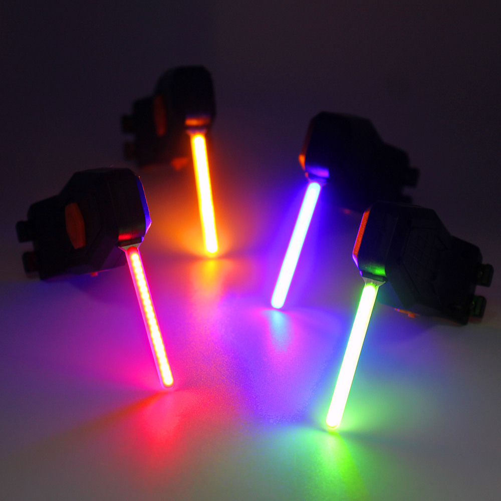 Luz trasera de bicicleta con múltiples modos de iluminación, luz Led recargable por USB para bicicleta, luces traseras Flash para tija de sillín de bicicleta de montaña