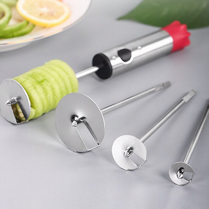 Rvs Groente En Fruit Boor Met Handvat Keuken Multifunctionele Groente-en Corers Beluchtingstanden Tool
