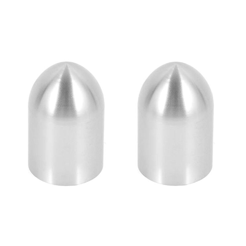 2PCS Plasitc/Aluminum/PP Dustproof Cover Bullet Head Dust Cap for Speaker Parts