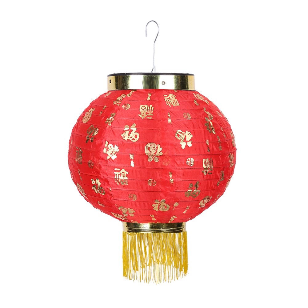 Outdoor 10 inch Traditional Chinese Style Cloth Hanging Lanterns Lamp Waterproof Pub Bistro Restaurant Decorative Supplies: 25cm 1pcs