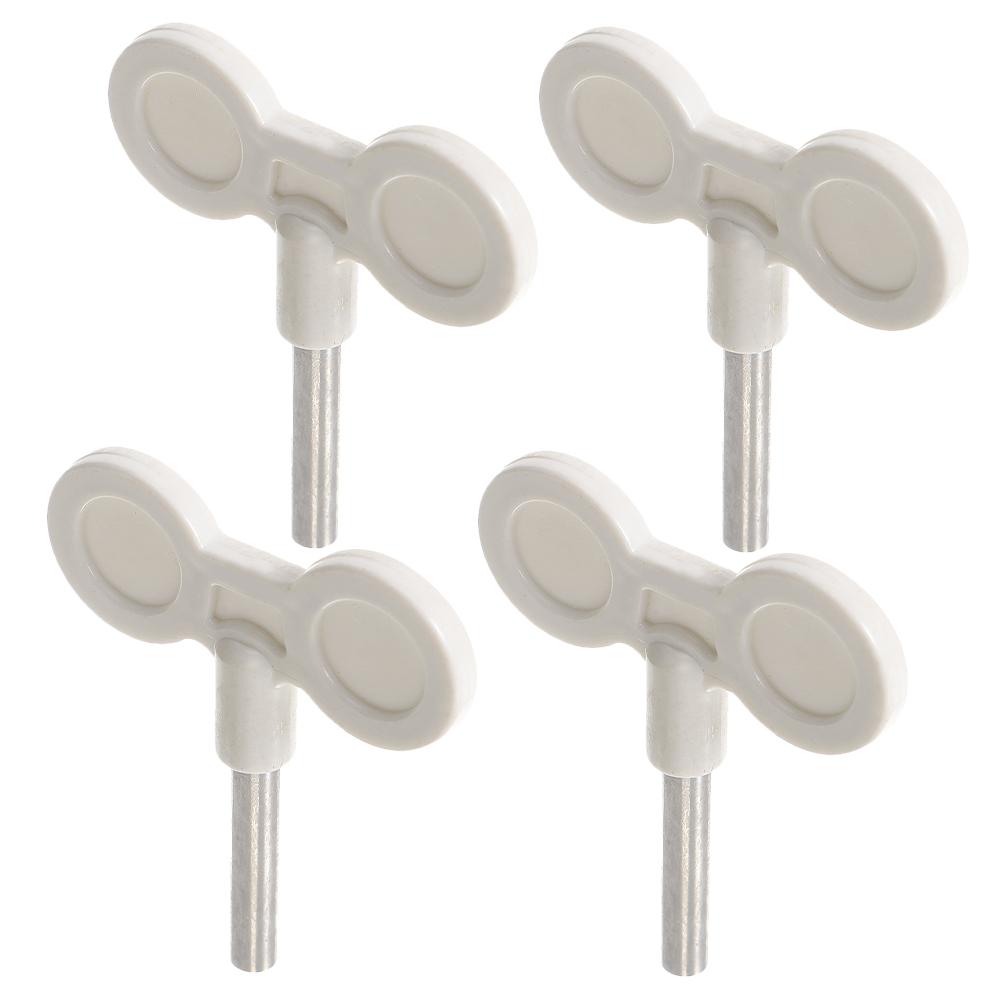 Music Box Accessories 4 Pcs Clockwork Mechanism Spiral Winding Key Musical Box Movement DIY Repair Parts Knob H