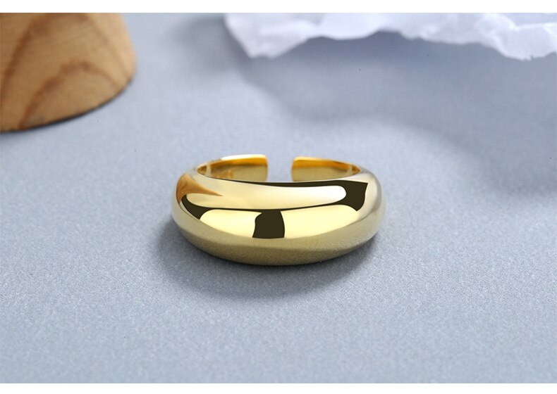 Zomer Strand Open Ronde Ringen Voor Vrouwen Meisjes Verstelbare Finger Ring Charm Sieraden