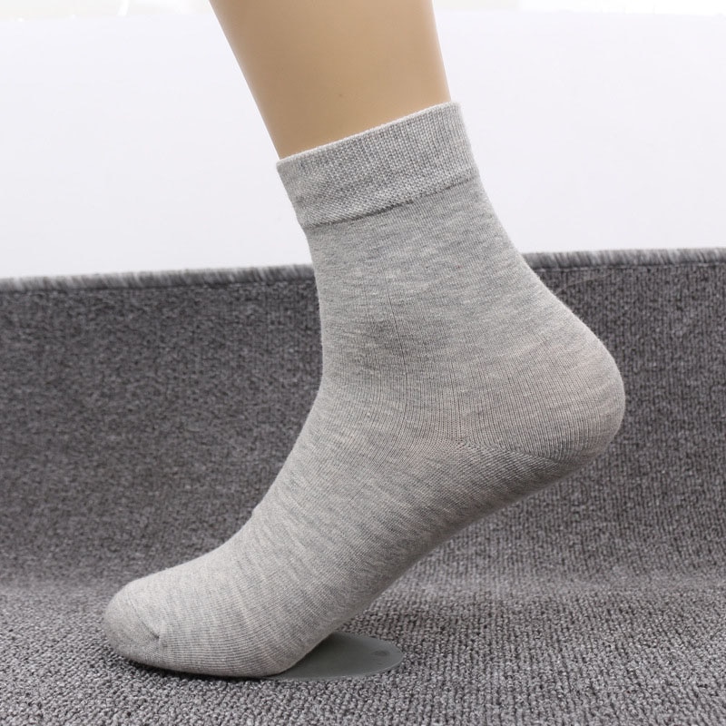 10Stck = 5 Paar Herren Baumwolle Kleid Socken Plus Große Große Größe 44, 45, 46, 47, 48, Geschäft Kleid socken Calcetines Klassische Sox Meias