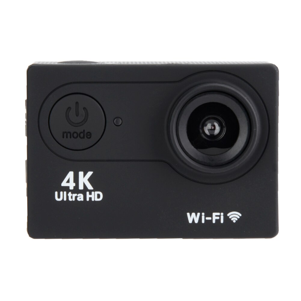 Wide Angle Lens WiFi Action Sports Camera 4K HD 30M Waterproof Housing Two Battery Bike Mount Kit​​ Built In Mic