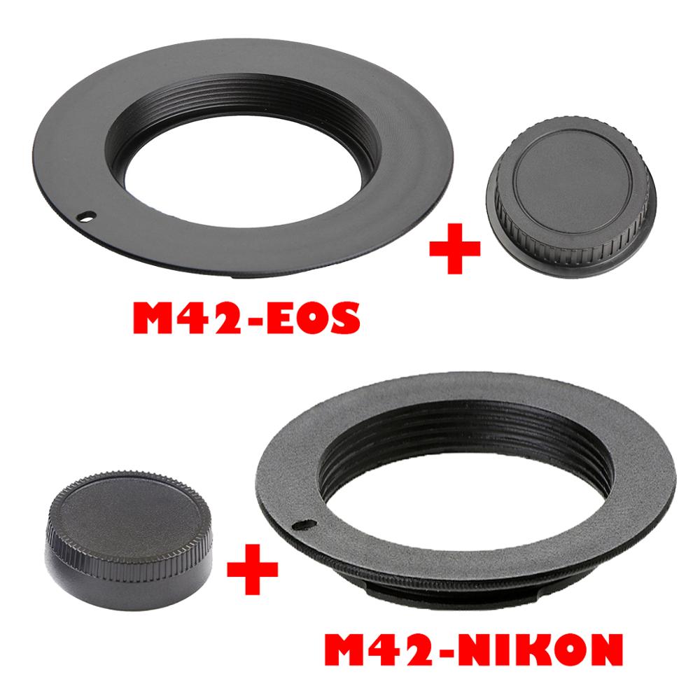 M42 Metalen Lens Adapter Schroef Mount Lens Ring Voor Canon EOS voor Nikon AI Camera Lens Accessoires