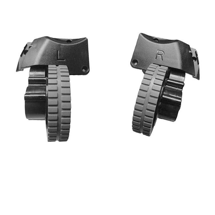 Rueda izquierda y derecha para ILIFE A6 X620 X623, repuesto de Robot aspirador, ruedas izquierda/derecha, piezas de Motor para Chuwi ILIFE A6 X620: Right and Left