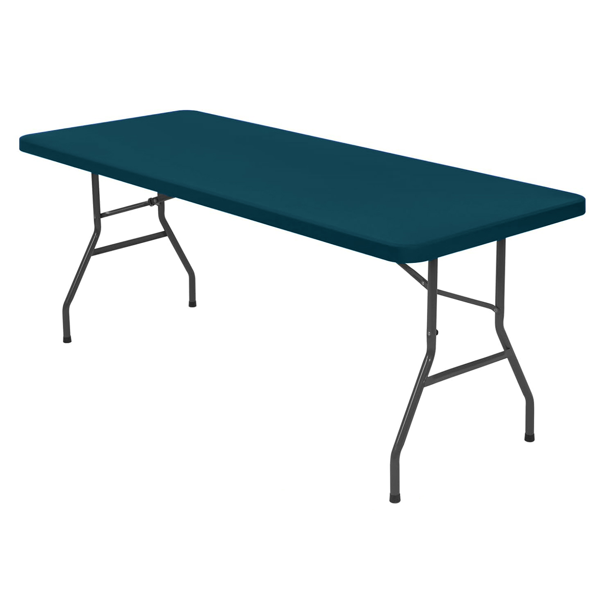 1 Pc 4/6/8ft Spandex Tablecloth Elastic Fitted Stretch Rectangular Tablecloth Washable and Wrinkle Resistant Patio Table Cover: green / 132*178cm
