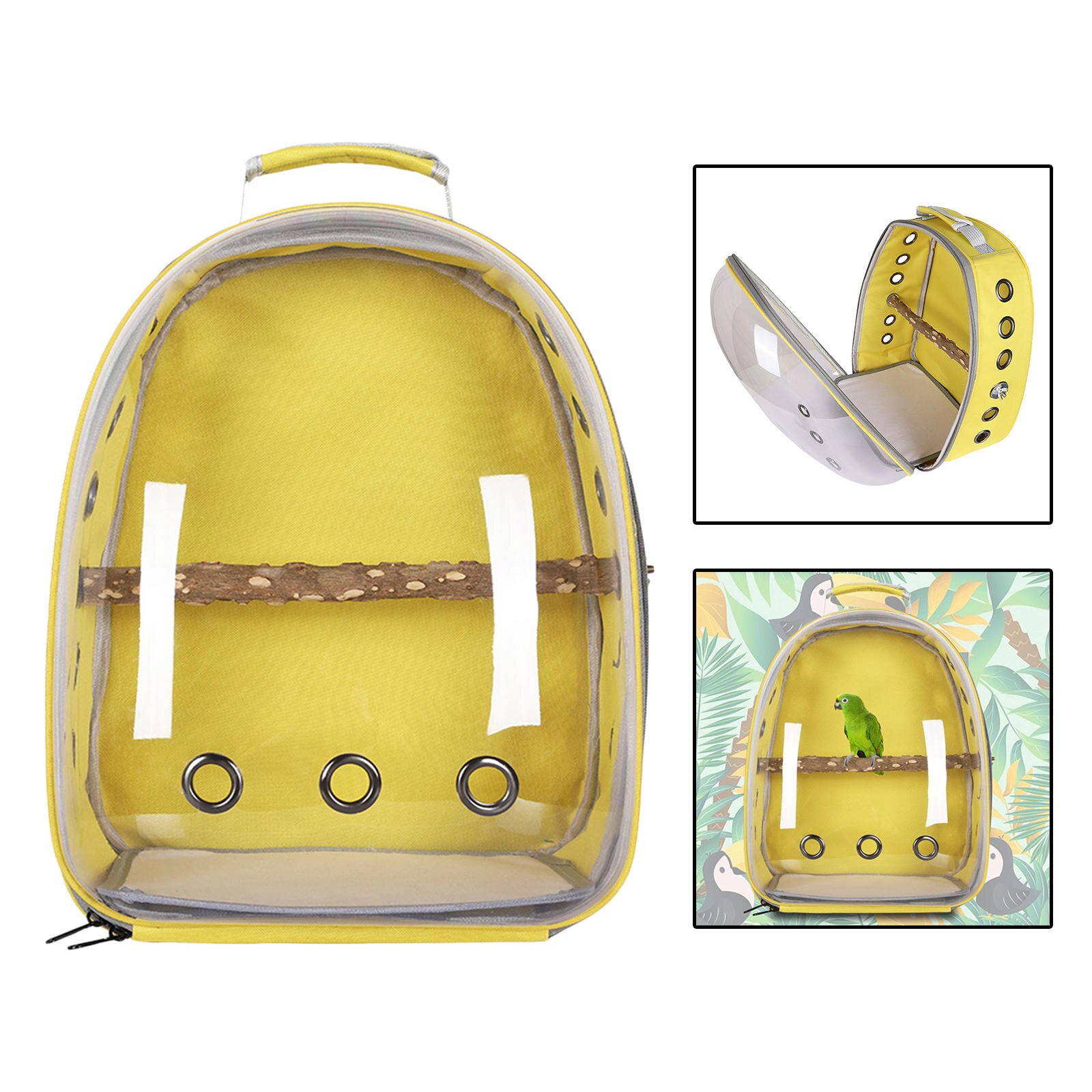 Torba na ramię dla ptaków torba na ramię dla zwierząt papuga podróżna plecak bez nadruku plecak na papugę stojak na kije plecaki na ptaki