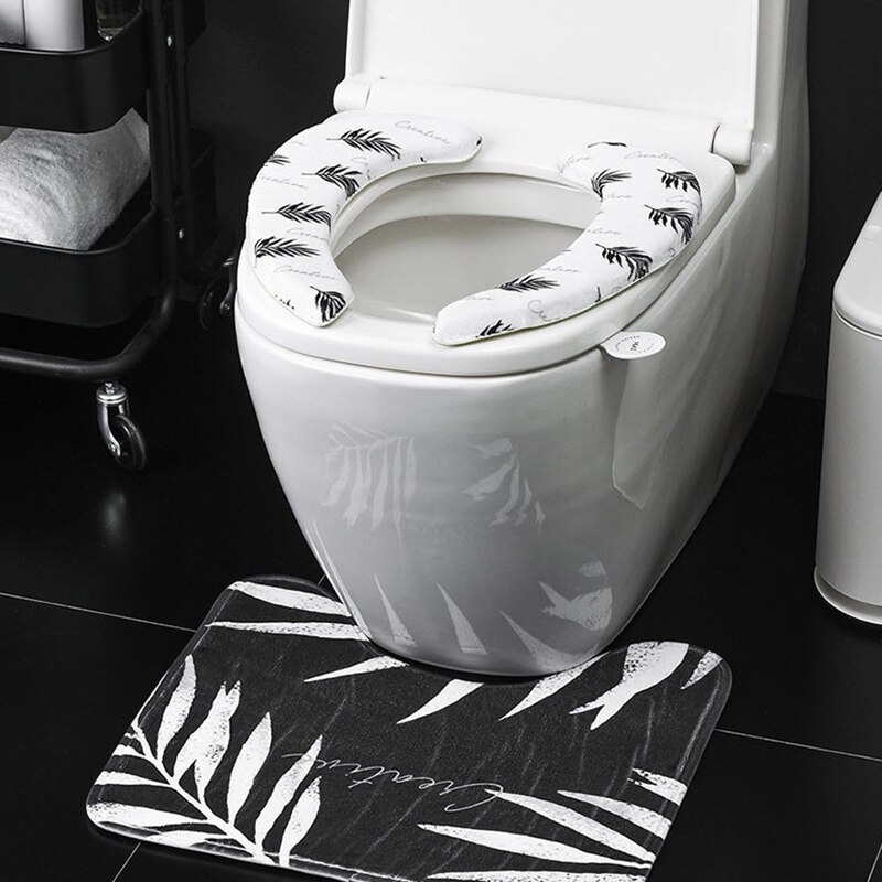 1pc Foldable Toilet Seat Cover Lifter Toilet Closestool Seat Handle Sanitary Seat Cover Lifting Device With Adhesive