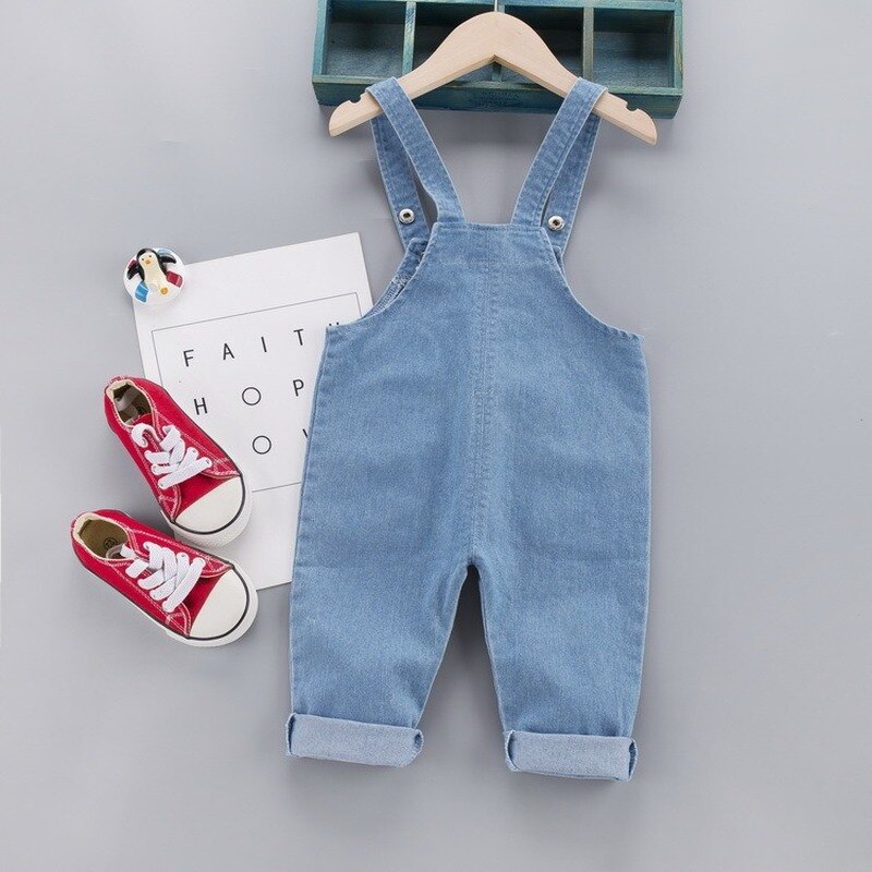 Herfst Jongens Jarretel Broek Patchwork Kinderen Cowboy Overalls Kan Open Kruis Voor Jongen Meisjes Algehele Baby 'S Broek