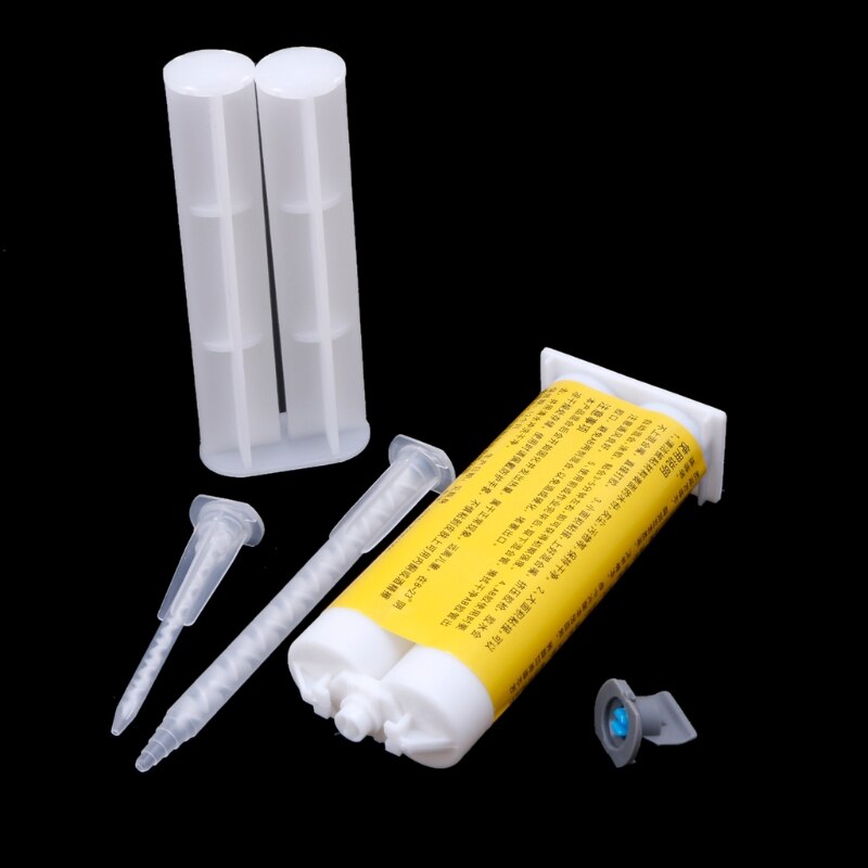 Epoxy Resign Liquid Glue AB Touch Adhesive Super Strong Fabric Repair Tool Glass 53CC