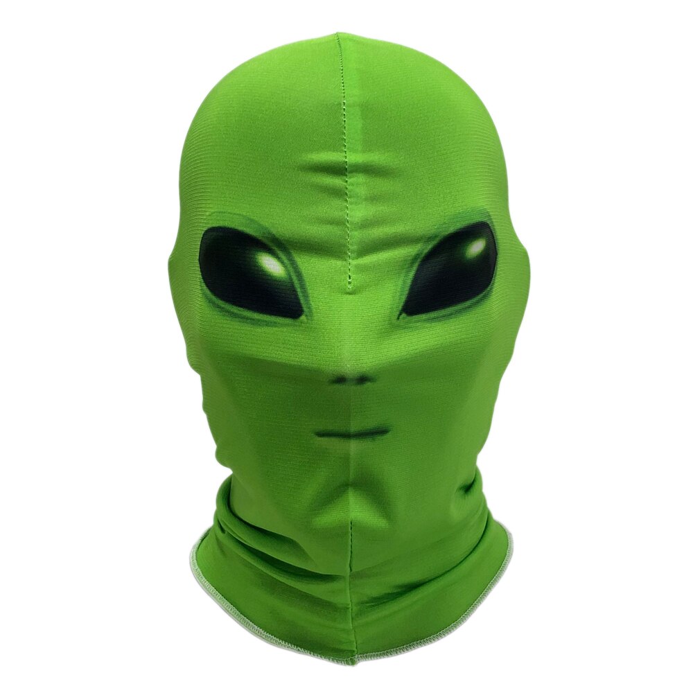 Original Morphsuits Green Alien Morph Mask Alien Costumes Accessories Funny Masks Helmet Halloween Carnival Party Props