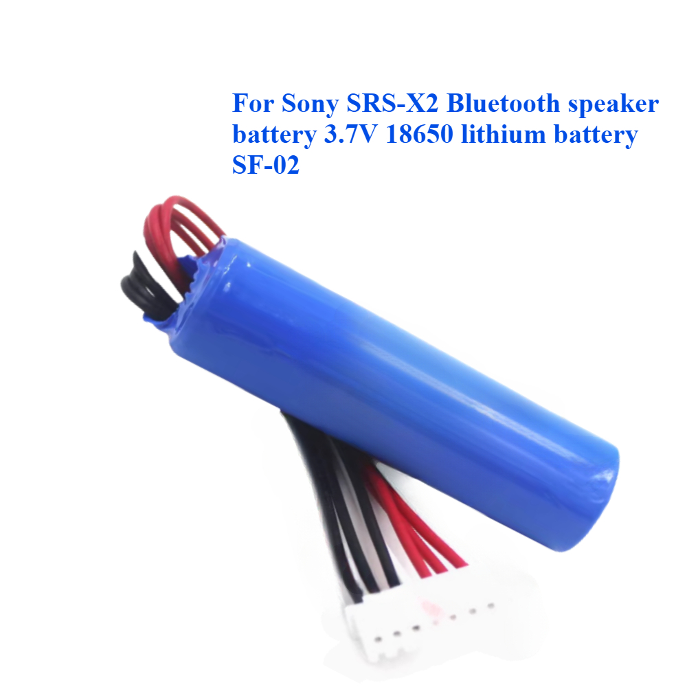 Para Sony SRS-XB13 XB12 XB10 XB31 XB32 HG1 HG2 HG10 ST-06 06S X3 XB2 XB01 XB20 XB40 XB41 XB43 SF-08 02 Bateria de alto-falante Bluetooth: Azul