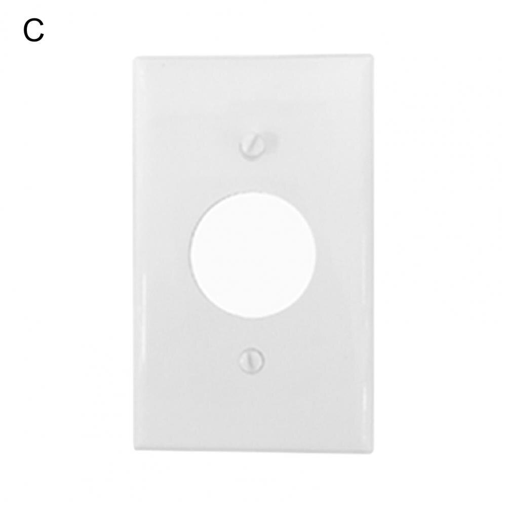 Small Socket Cover Convenient Wide Using US Standard Hard Wall Plate Socket Cover: C